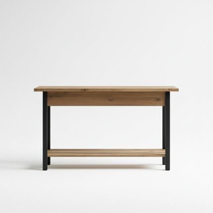 Orzenix Modern Farmhouse Console Table | Rustic Wood Sofa & Entryway Table
